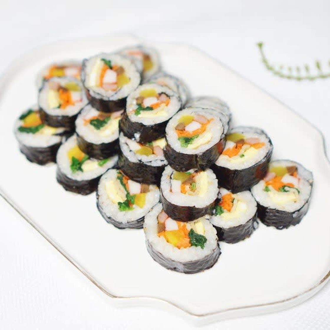 김밥 만들기 속재료 꽉 채워서 ~