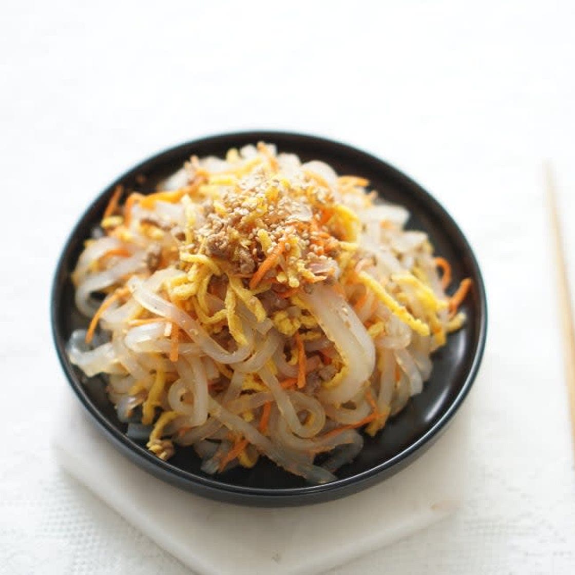 청포묵무침 만드는법 소고기도 넣었어요