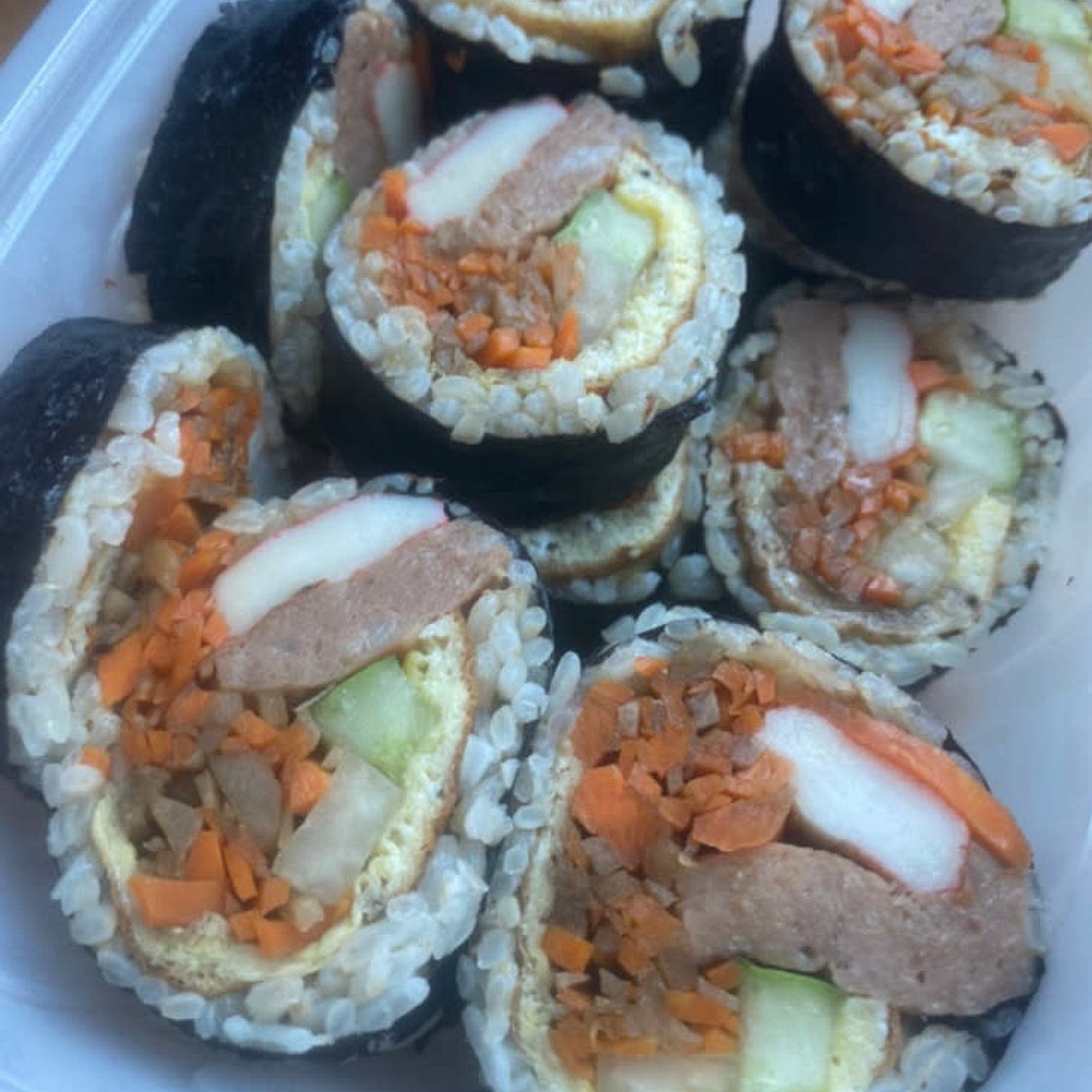 너비아니 김밥 만들기