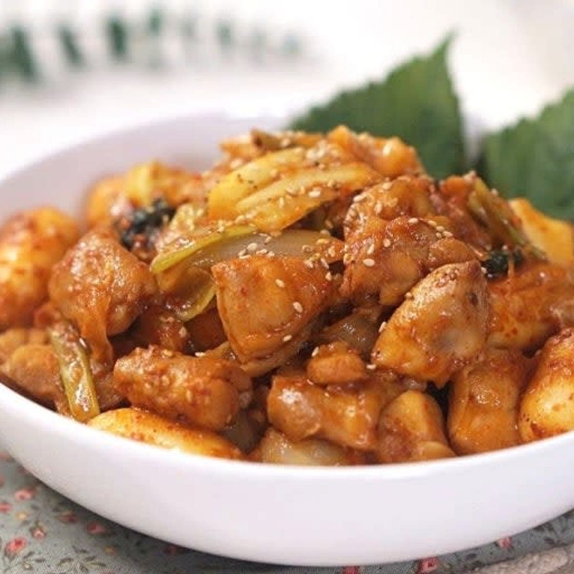 순살 닭갈비 레시피