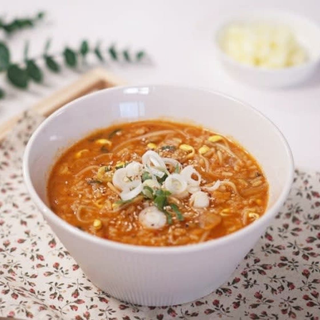 갱시기죽 김치 콩나물죽 끓이는 법