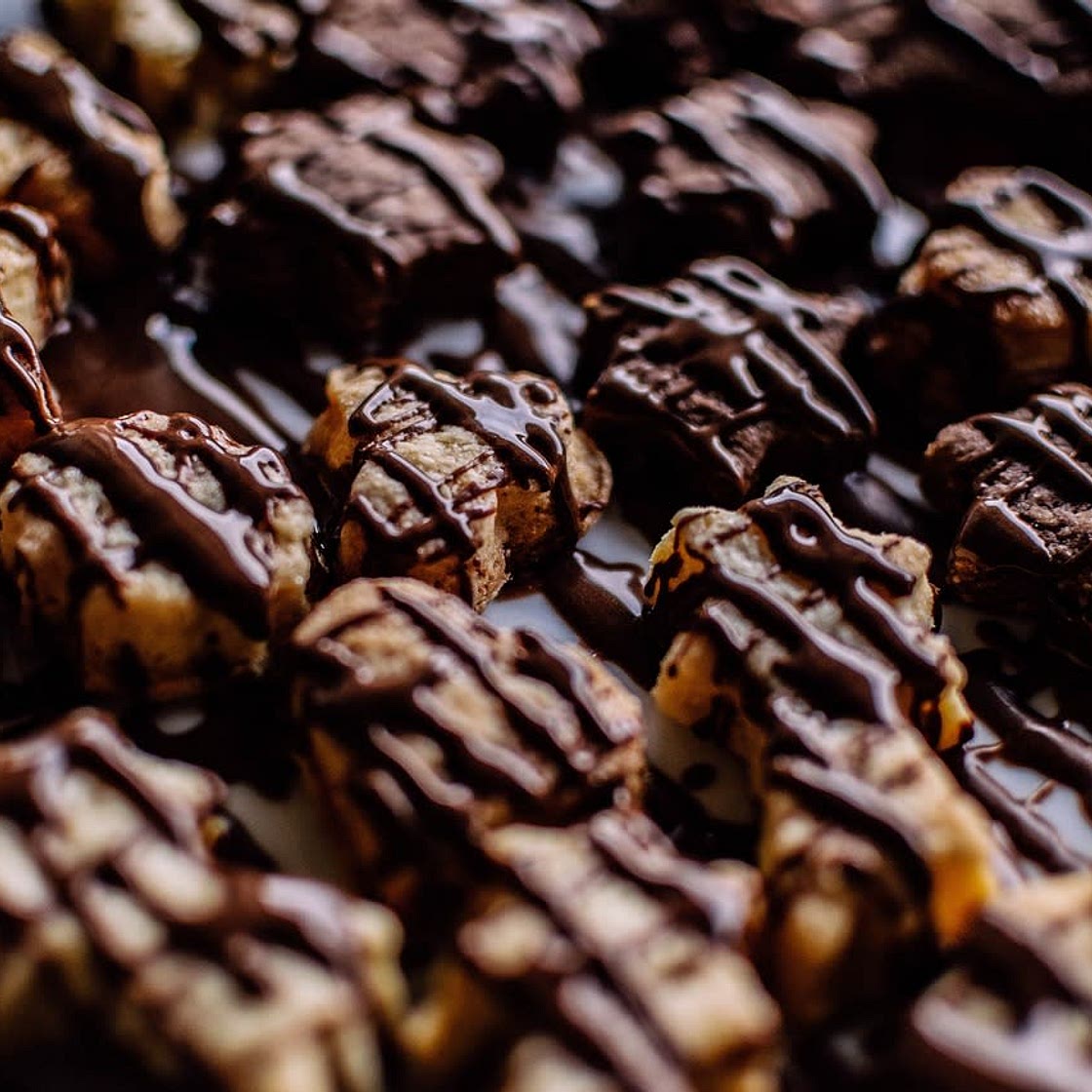 Vegane, zuckerfreie Dattel Lebkuchen