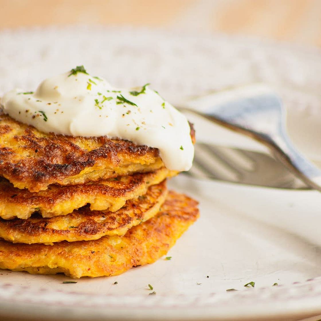 Herzhafte Asia-Pancakes