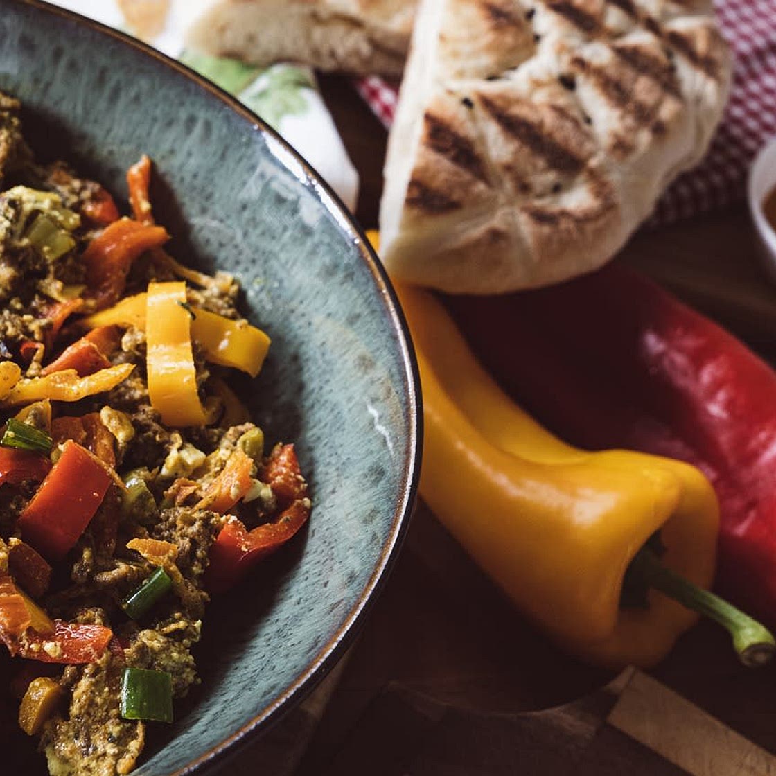 Veganes Linsen-Hack