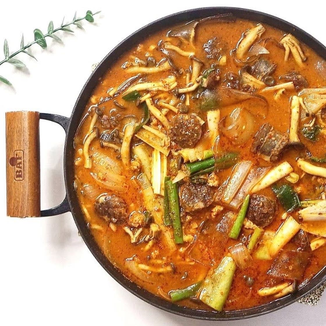 얼큰한 술안주 순대전골 레시피