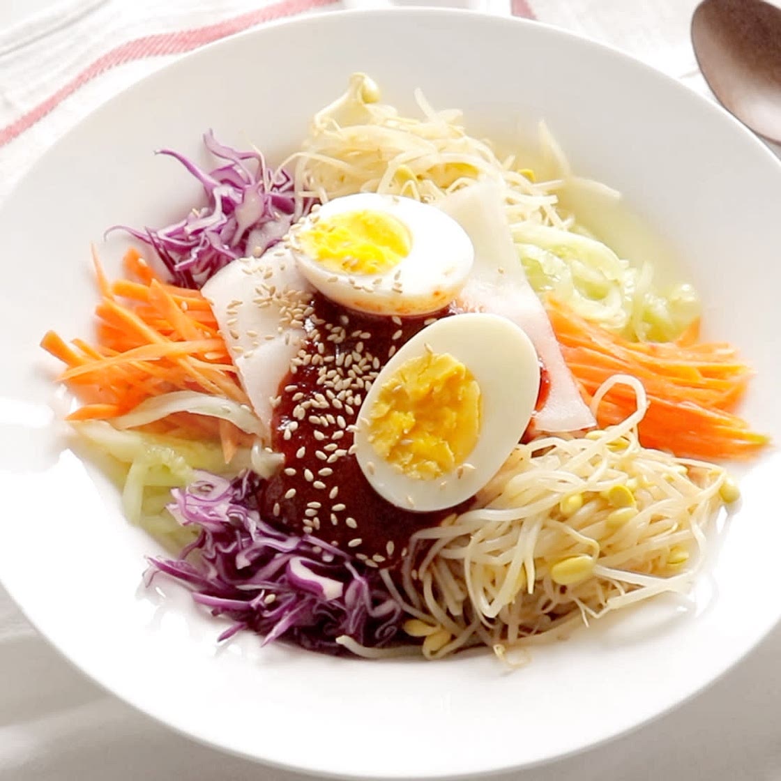 비빔 쫄면