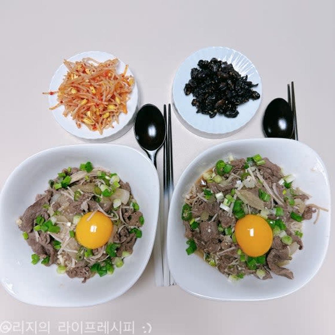 규동 만들기 간단한 소불고기 덮밥 한그릇요리 규동 레시피