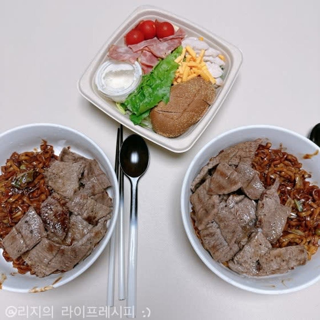 짜장라면 맛있게 끓이는법 부채살 요리 추천 농심 짜왕 레시피