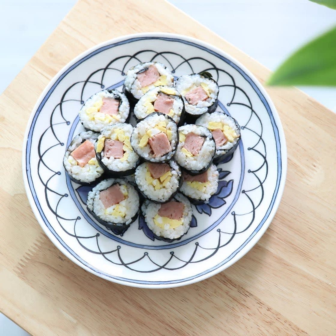 스팸 계란김밥 만들기 아이 점심 메뉴 ~