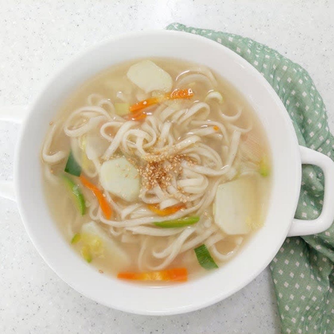 구수한 멸치 칼국수 레시피