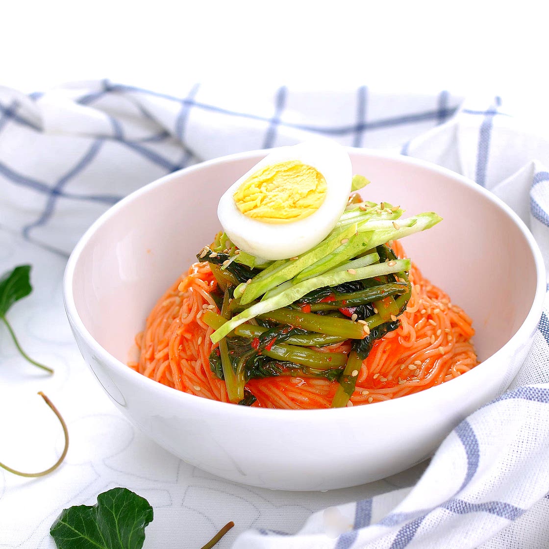 열무비빔국수