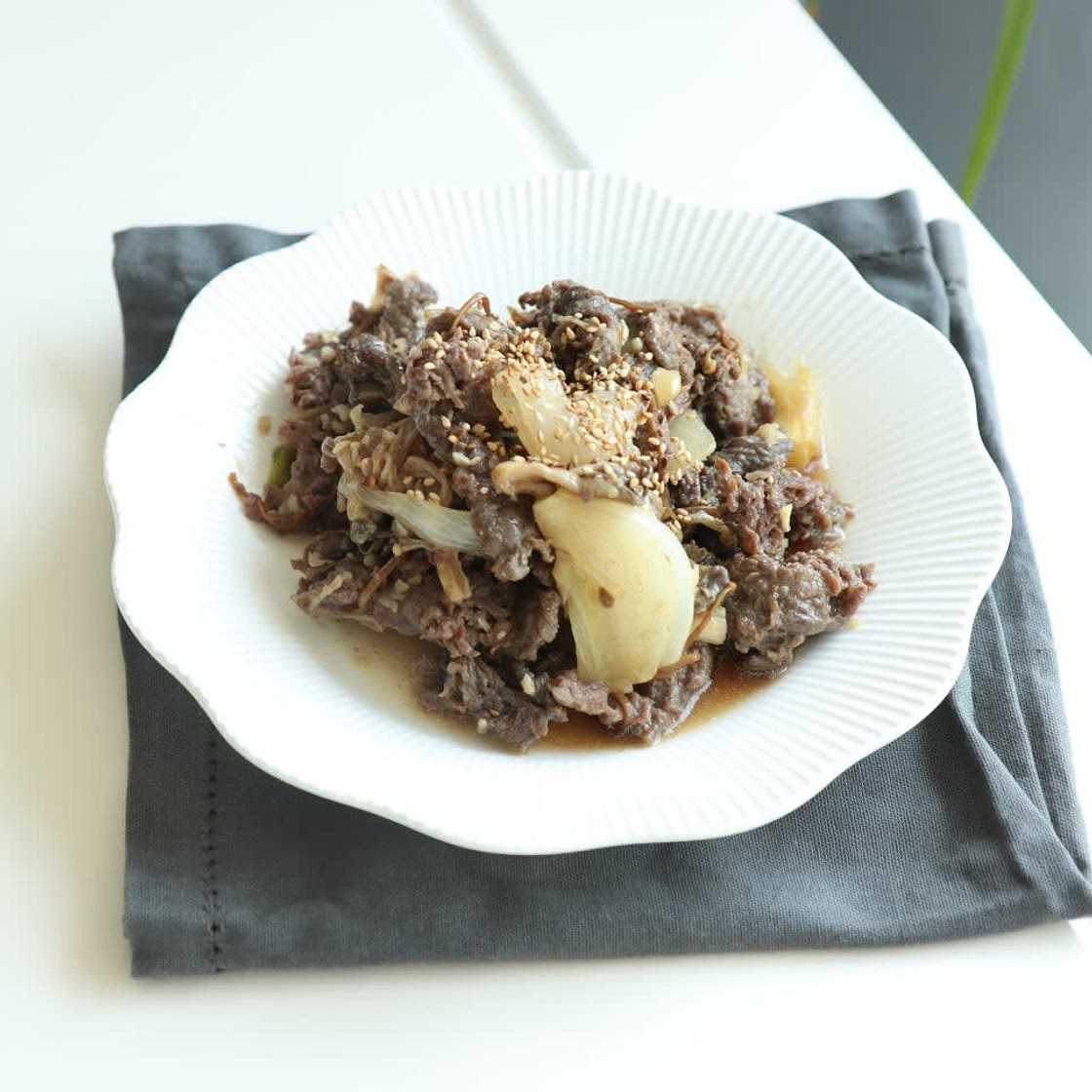 백종원 소불고기 양념 역시~ 맛있네