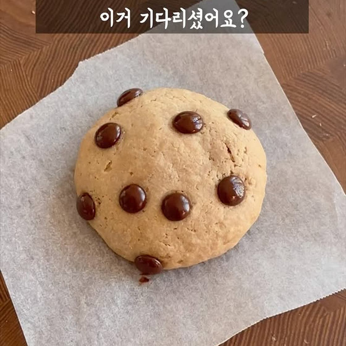 전자레인지 프로틴 쿠키