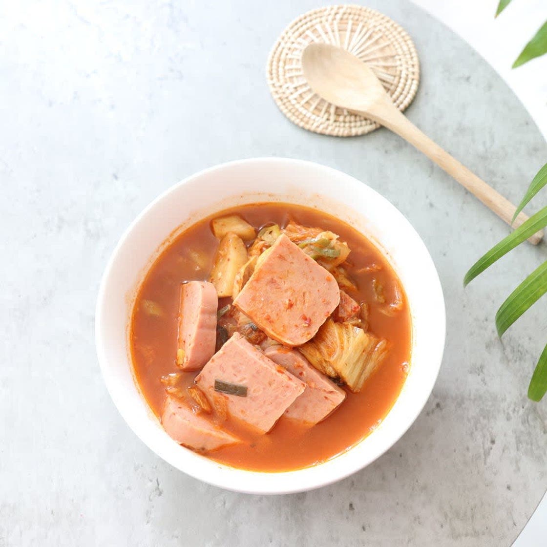 스팸 김치찌개 끓이는법 얼큰하게 ~