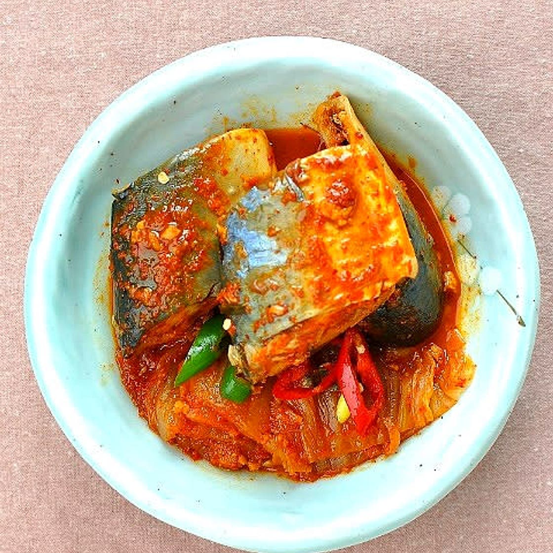 고등어김치조림