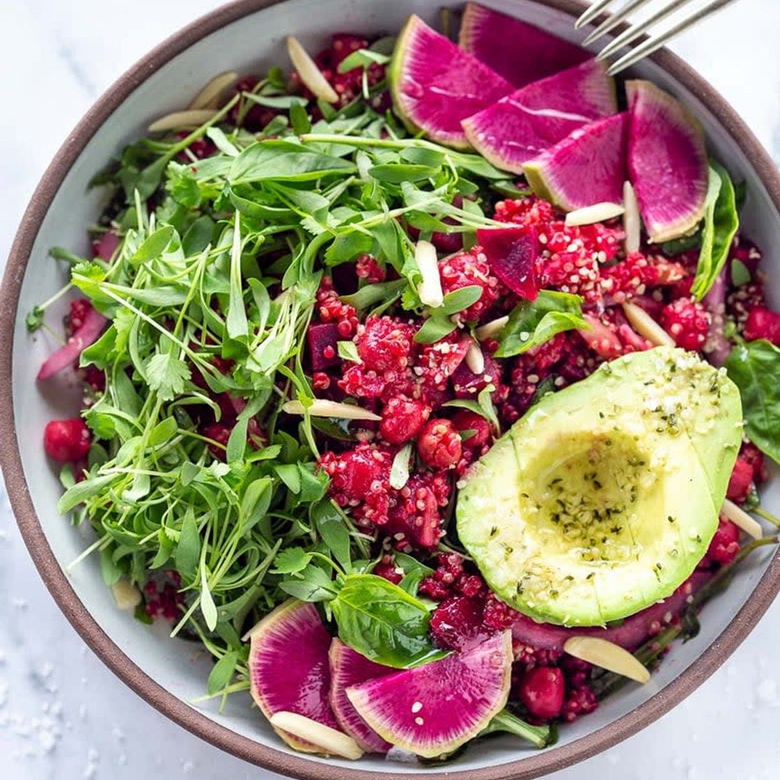 Beet bliss bowl