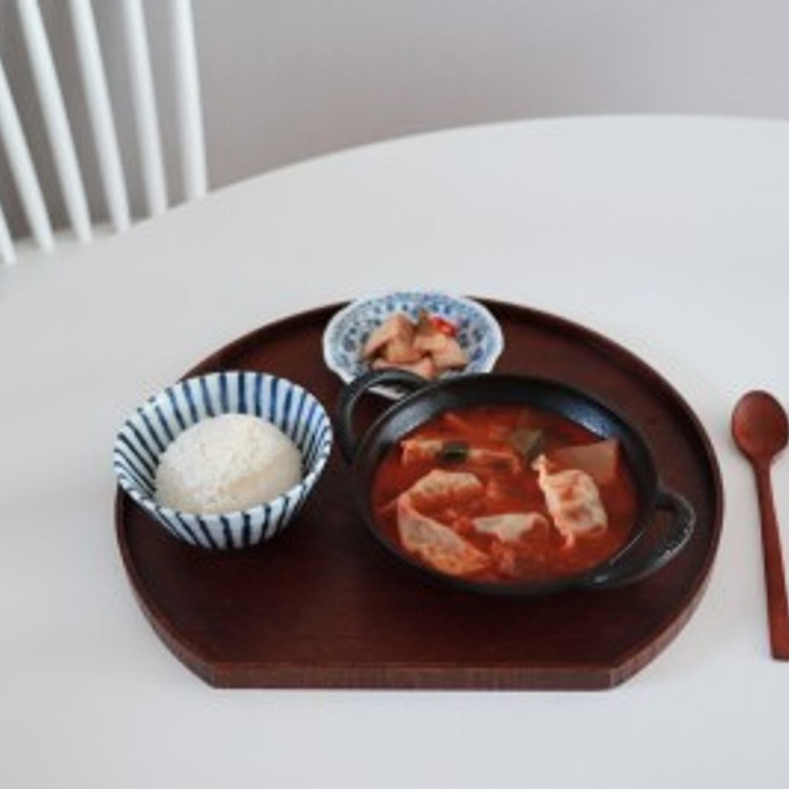 만두김치찌개 만들기