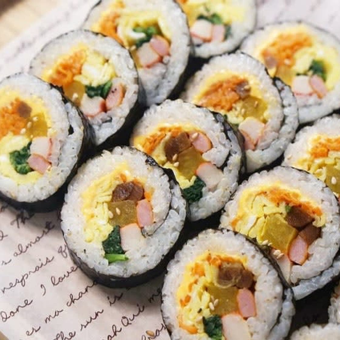 고소한 치즈김밥 집김밥 만드는 법