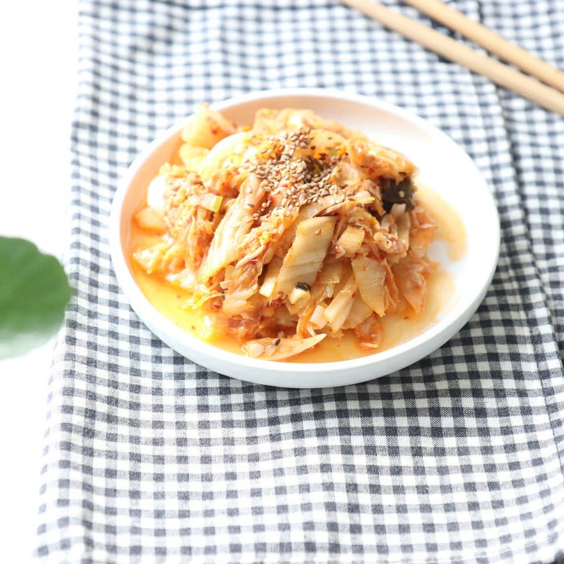 볶음김치 만드는법 맵지 않게 아이도 잘먹어요