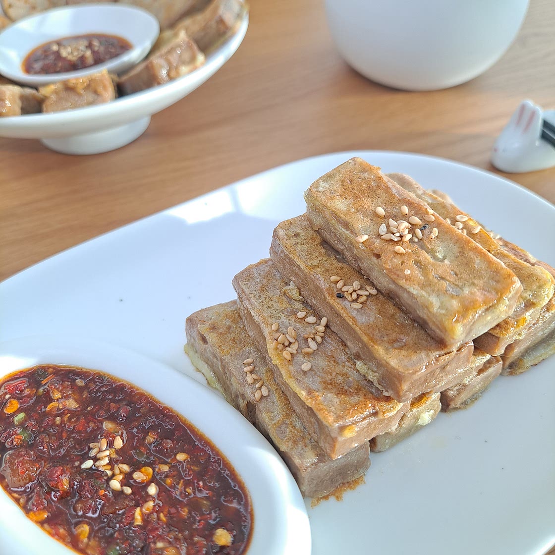도토리묵전&양념장