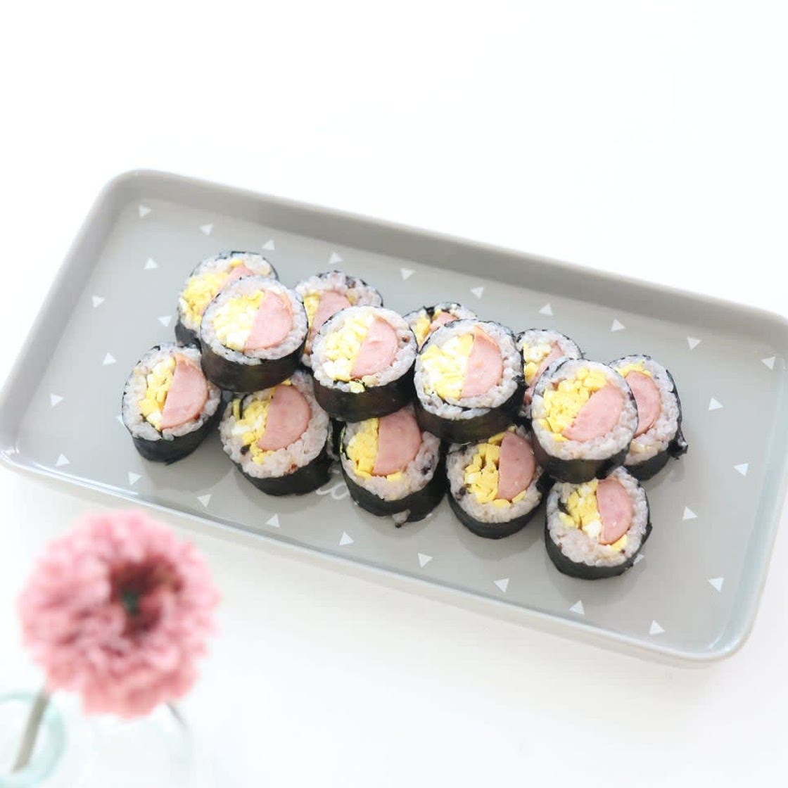계란김밥 만들기 아이김밥으로 좋아요