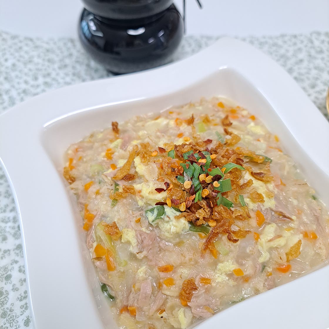 오트밀 참치야채죽