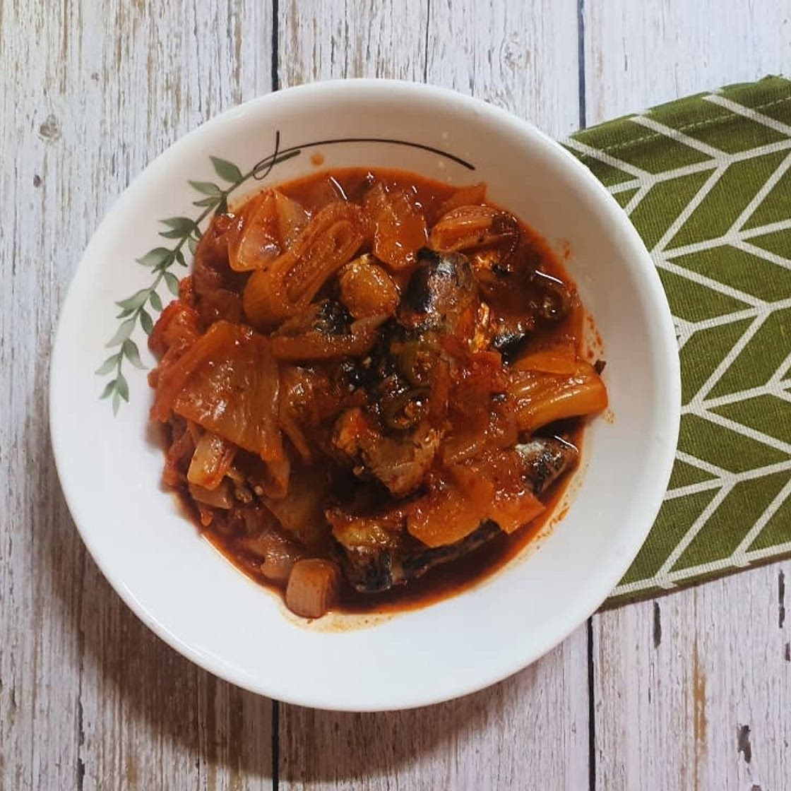 캔 꽁치통조림으로 꽁치김치찜, 묵은지꽁치조림 만들기