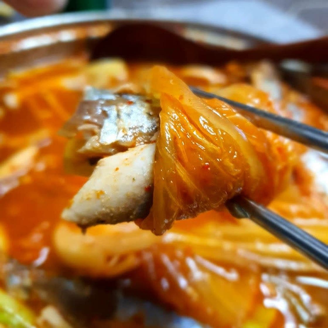 묵은지고등어김치찜