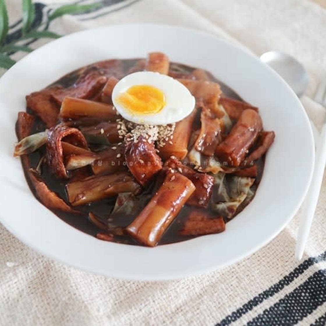 짜장떡볶이 만들기