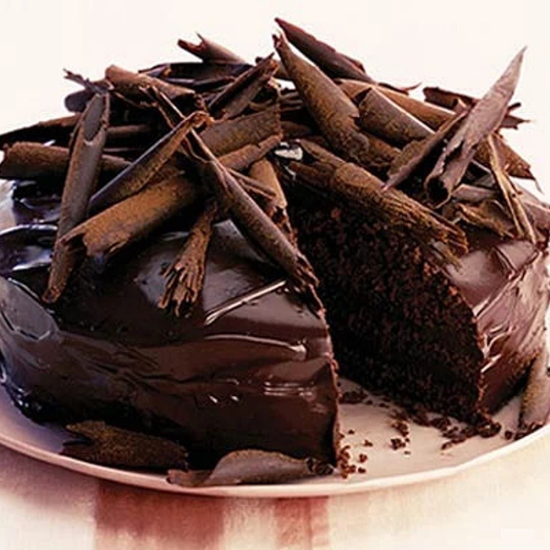 Signature chocolate cake