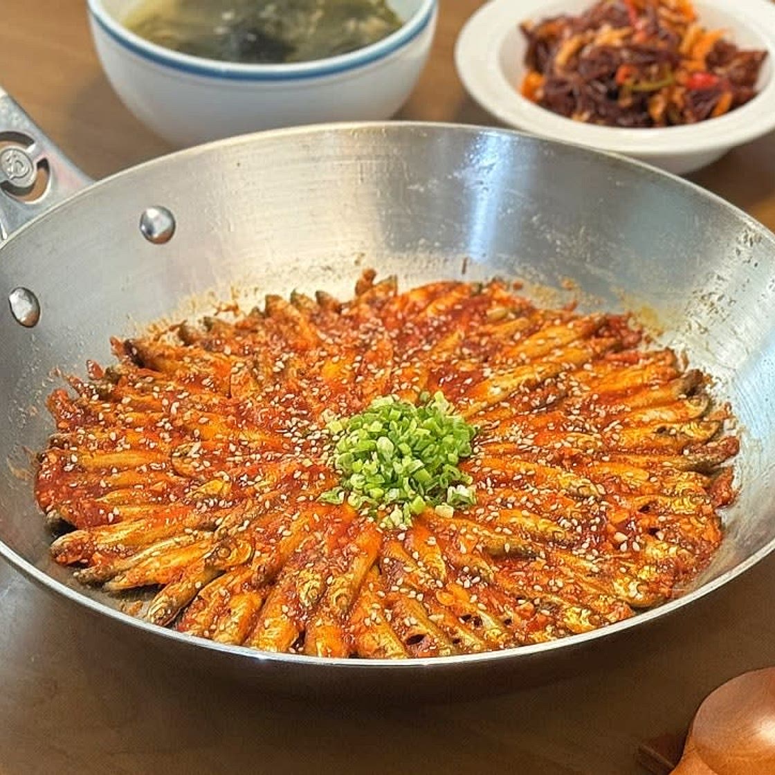 빙어 도리뱅뱅 만들기