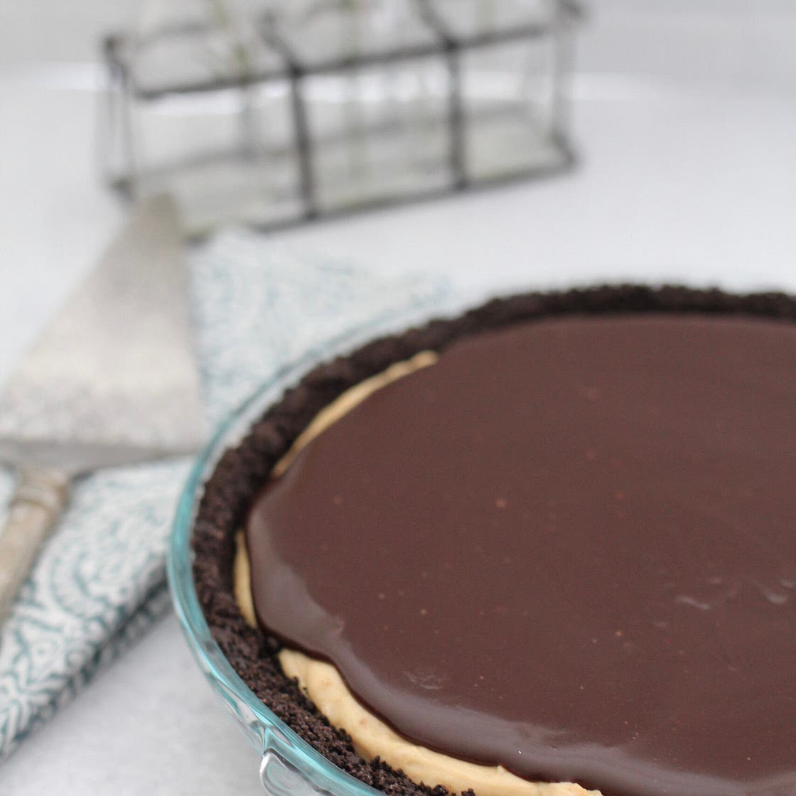 Adult Peanut Butter Fudge Pie