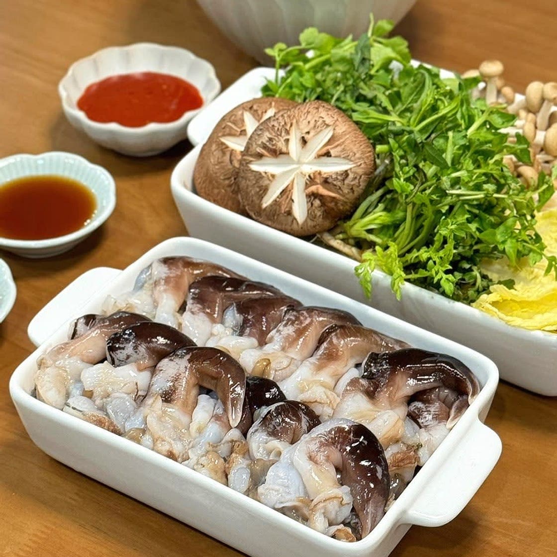 새조개 샤브샤브 만들기