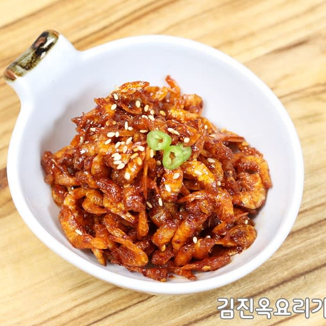 손쉬운 밑반찬 건새우볶음 마른새우볶음 레시피