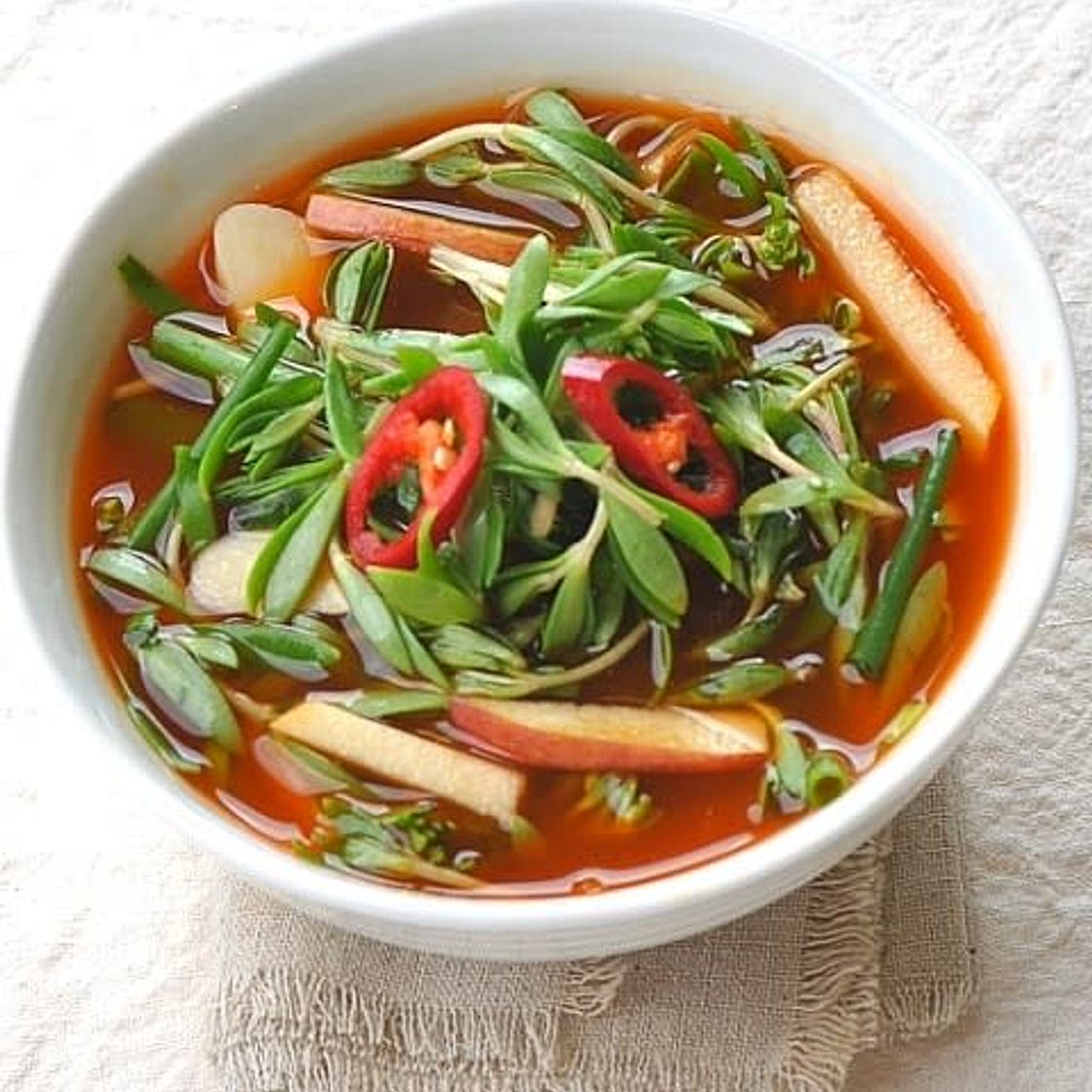돌나물물김치