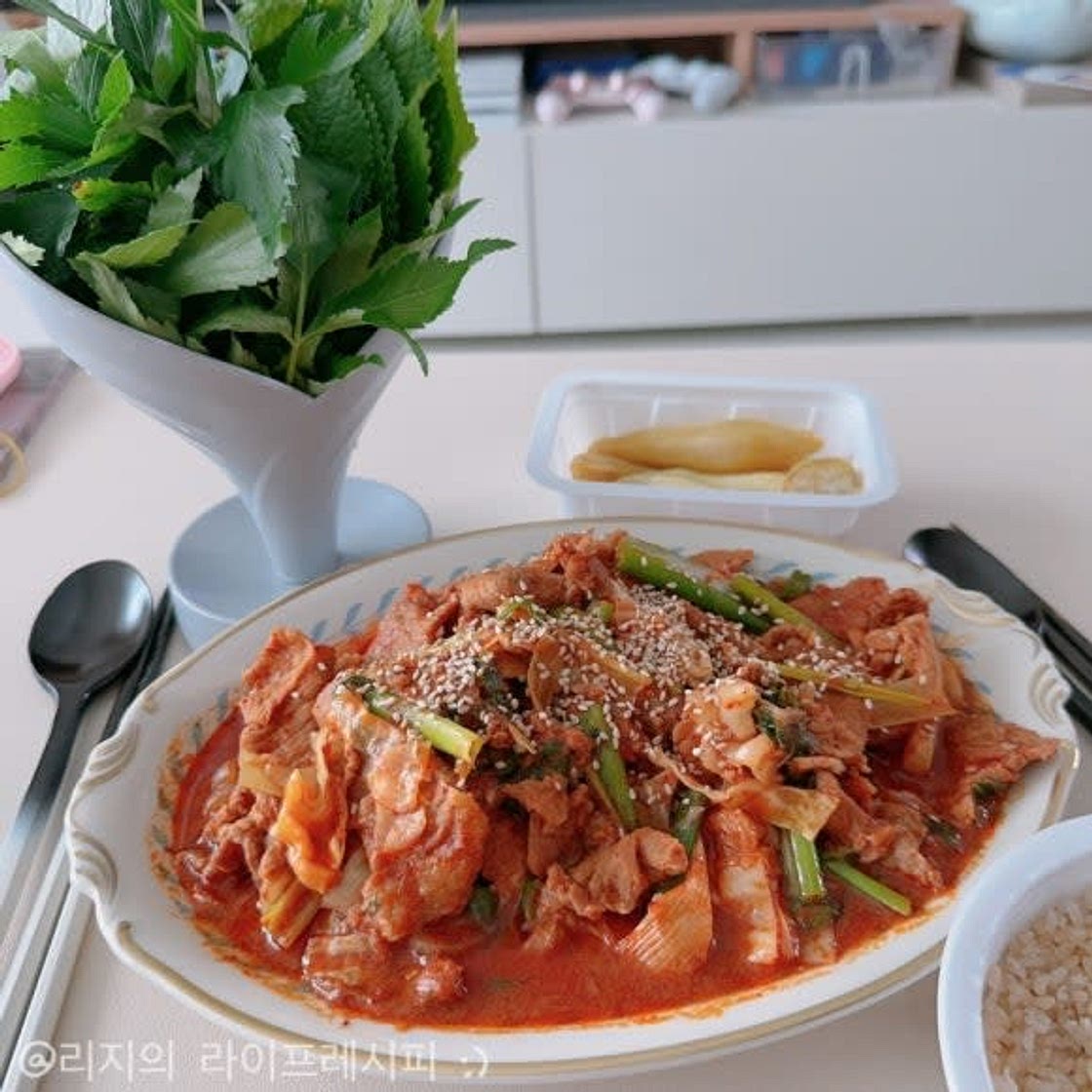 제육볶음 만들기 밀키트 활용 집들이음식으로도 간편하게 준비 끝