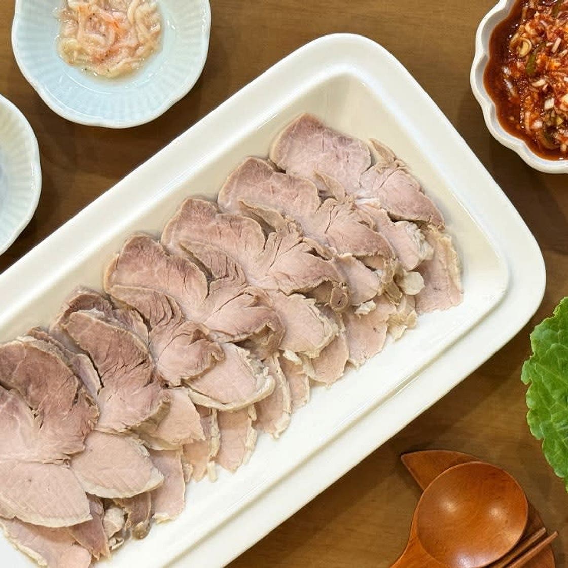 냉제육 만들기