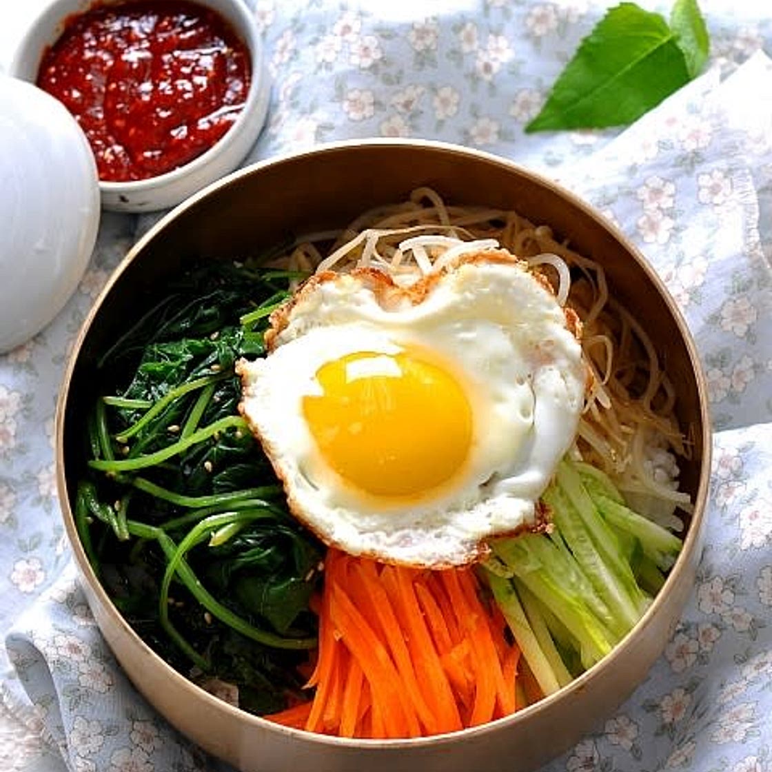 취나물비빔밥