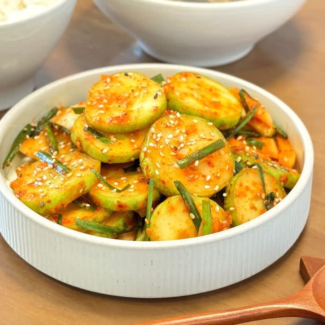 오이무침 레시피