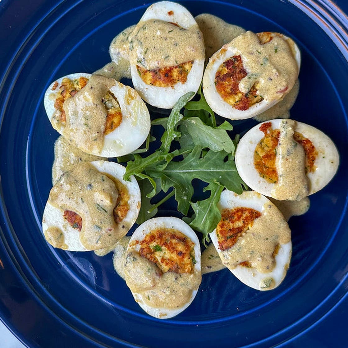 Elevated Deviled Eggs