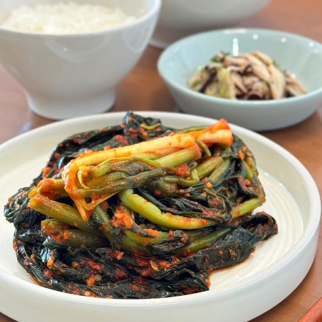 무청김치 만들기