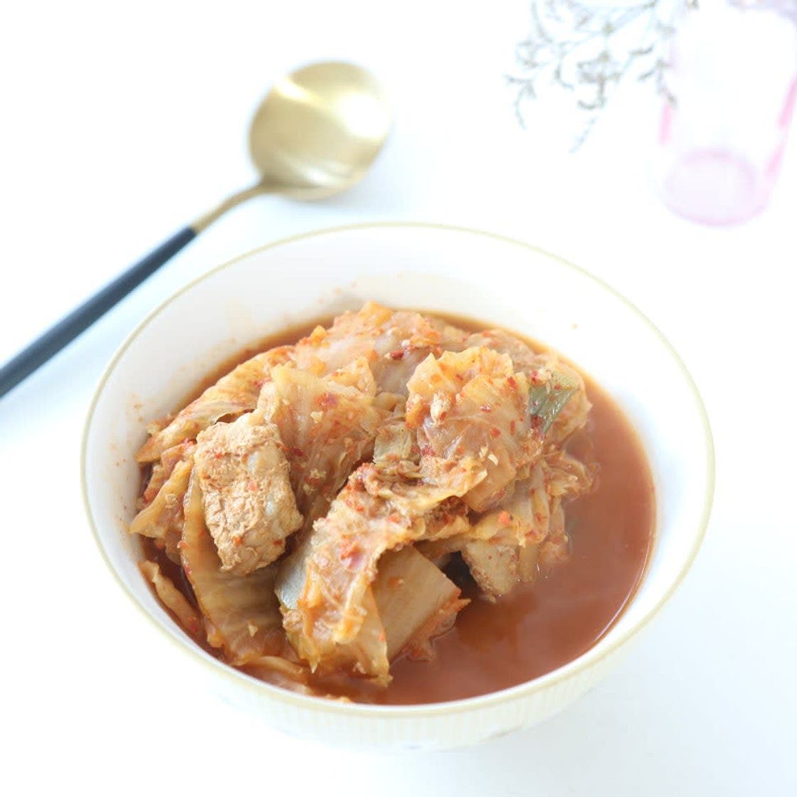 백종원 김치찌개 끓이는법 국물 넉넉하게 ~