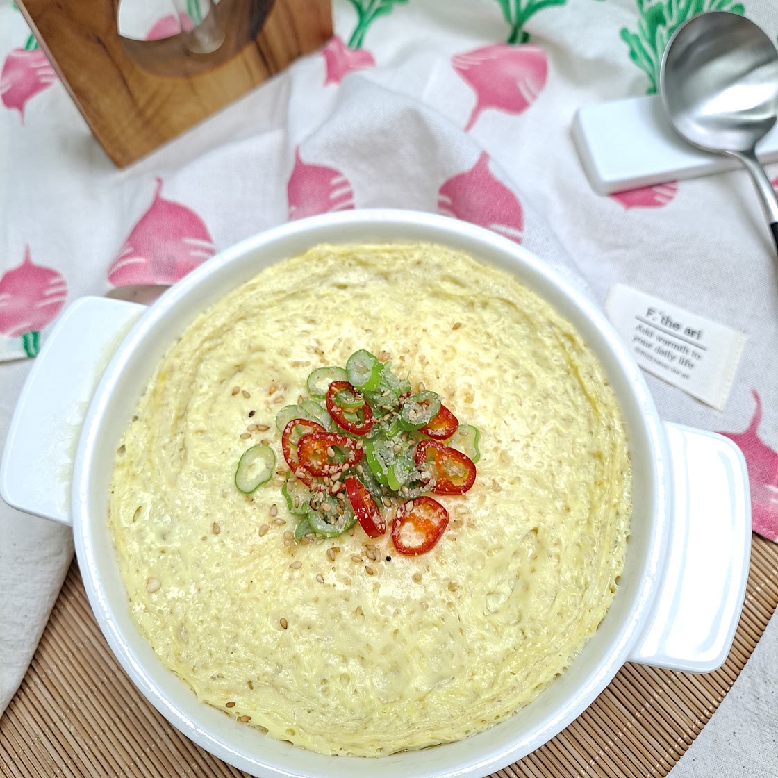 전자레인지 푸딩 계란찜 만들기