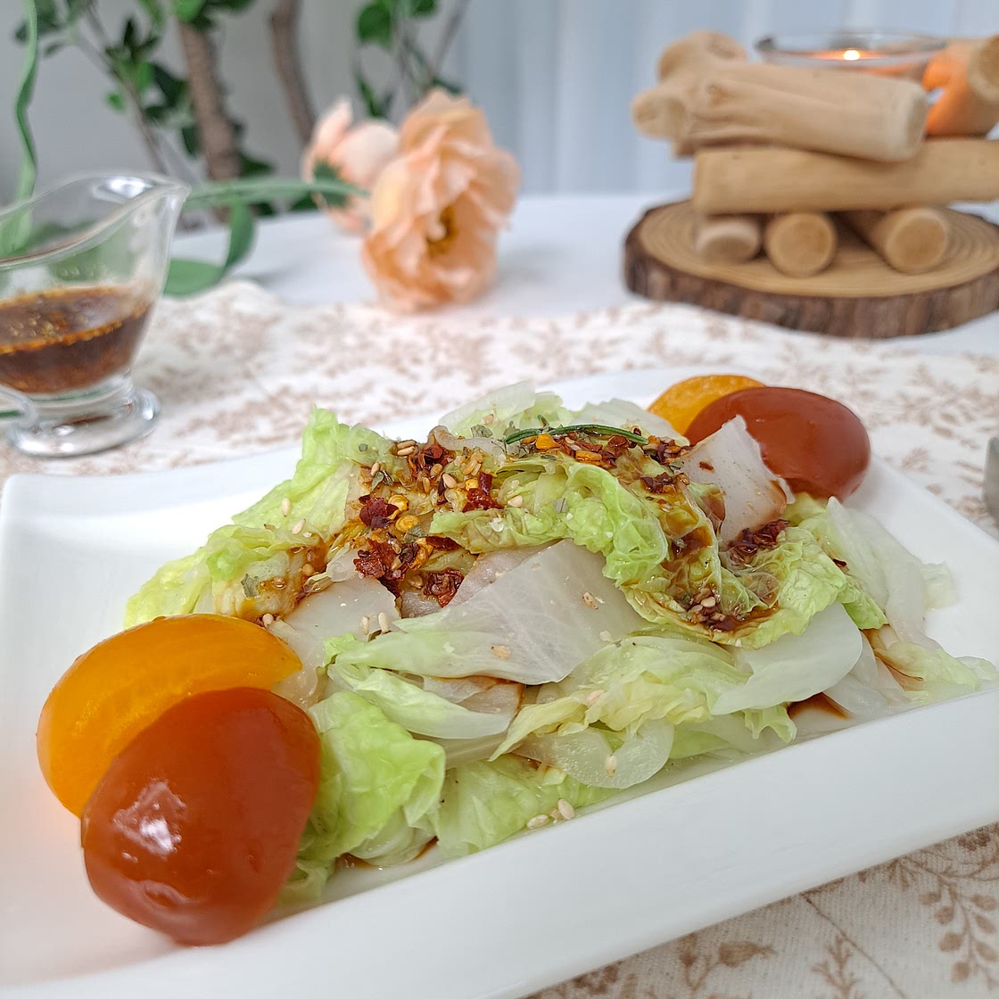 상큼아삭깔끔한 맛! 배추나물무침