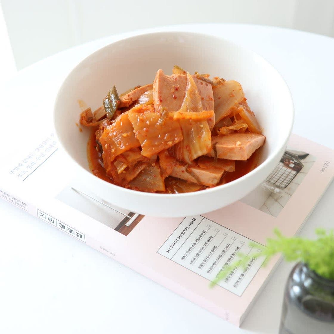 스팸 김치찌개 맛있게 끓이는법