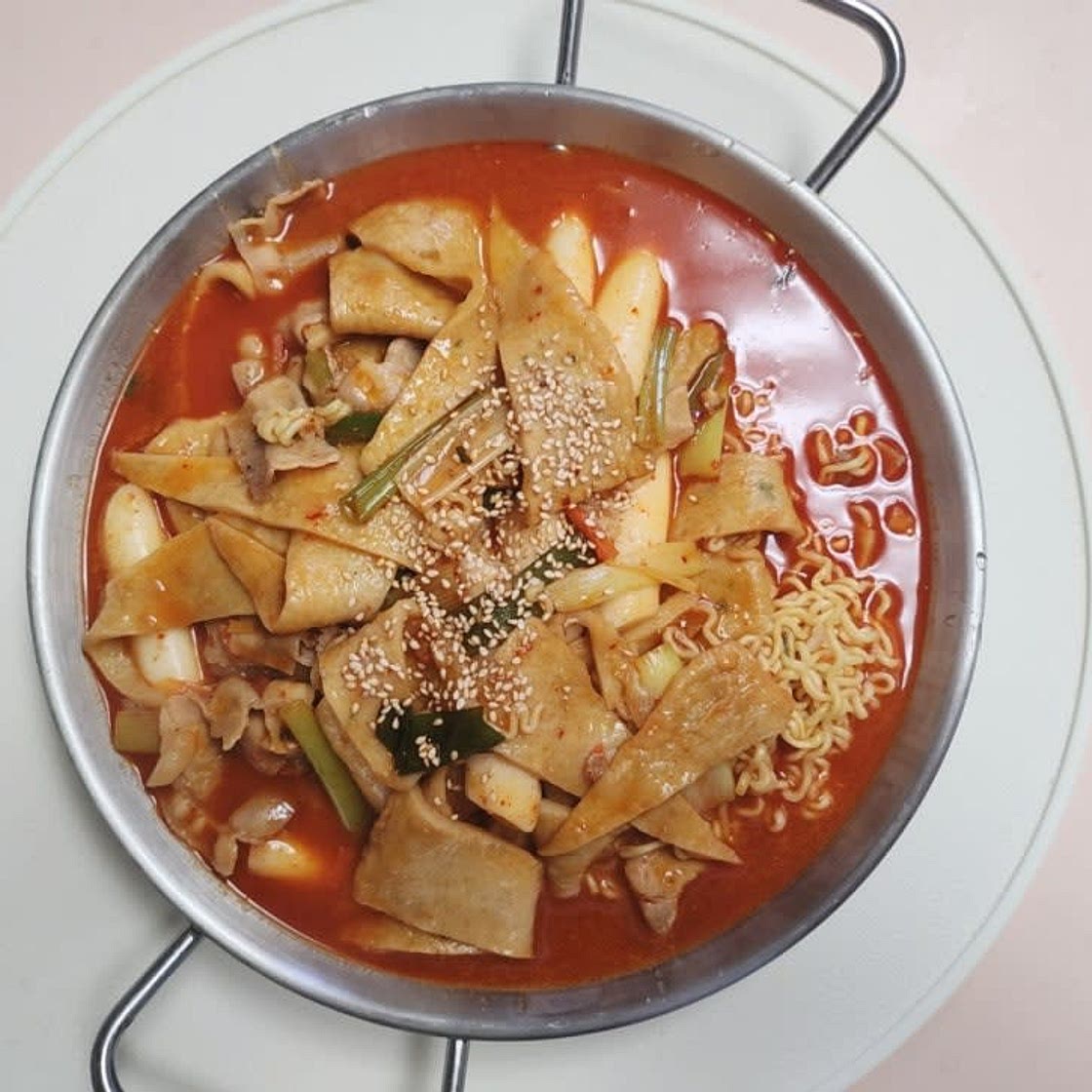 삼겹살 라볶이