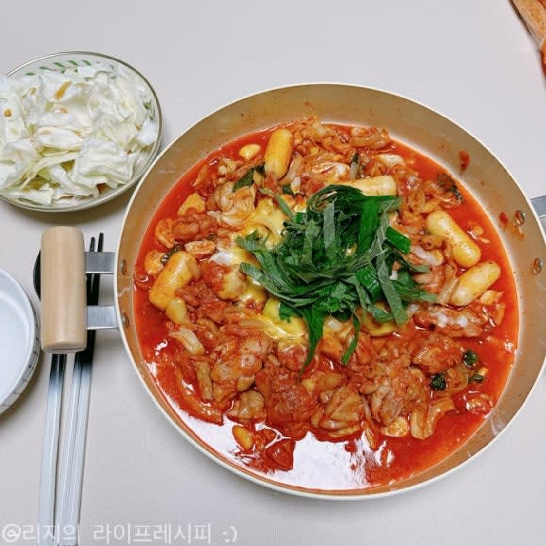 닭갈비 밀키트 활용 춘천닭갈비 만들기