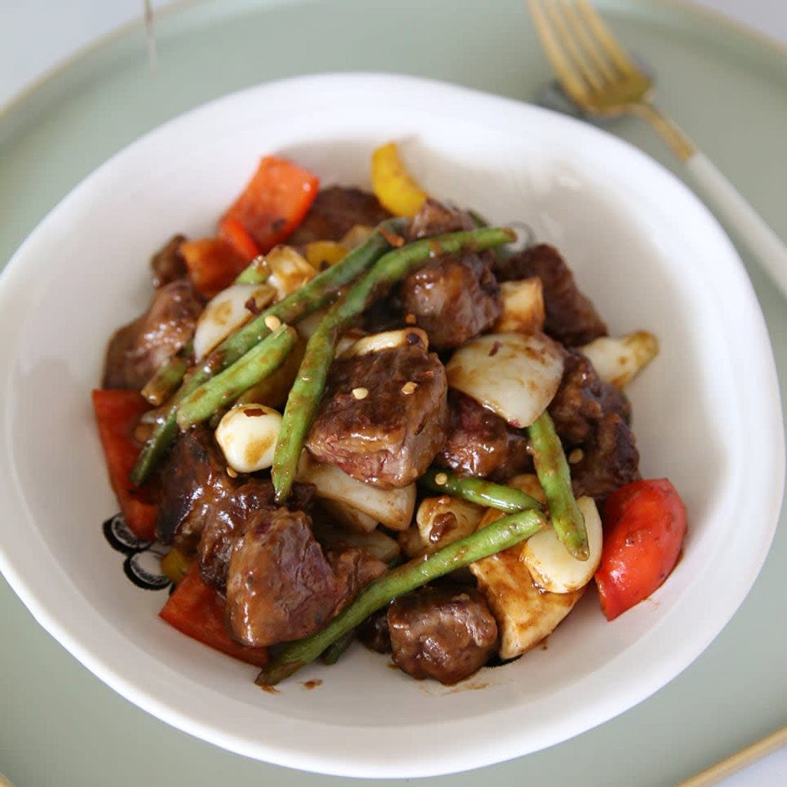 소고기 찹스테이크 만들기