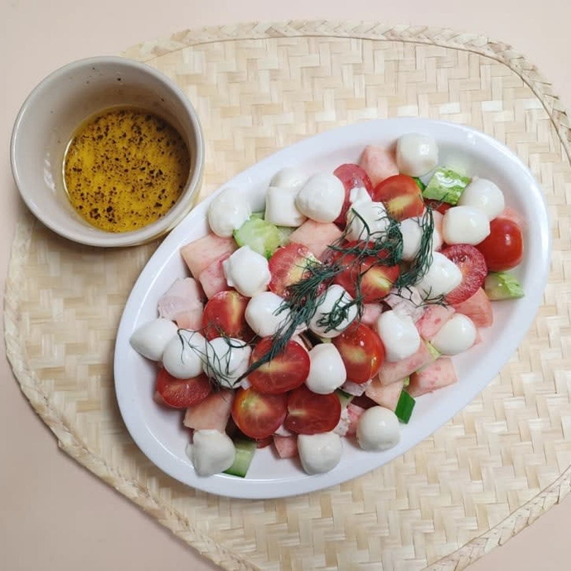 다이어트 닭가슴살 오이 토마토 샐러드