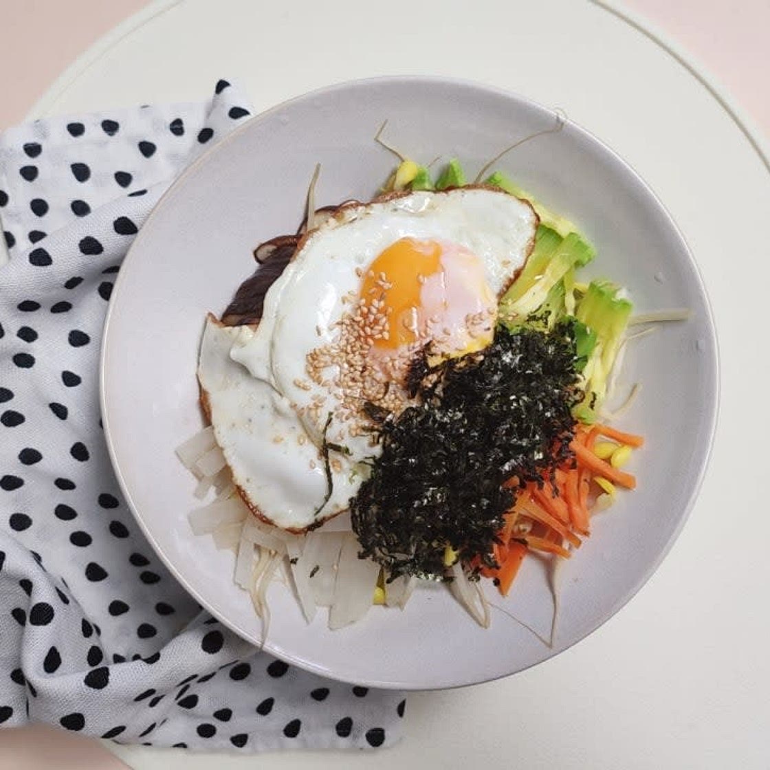 백종원 야채 콩나물 비빔밥